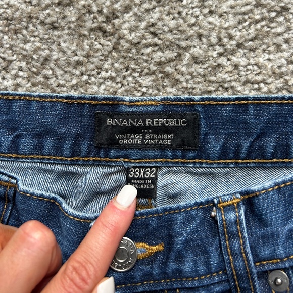 Men’s Vintage Straight Banana Republic Jeans - Picture 2 of 2